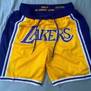 Lakers “Just Don” Shorts